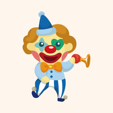 clowns theme elements
