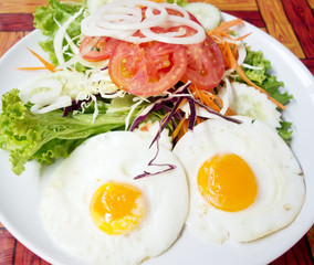 fried eggs