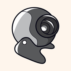 Computer-related equipment webcam theme elements