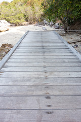 Obraz premium wooden bridge