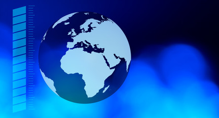 News world map background