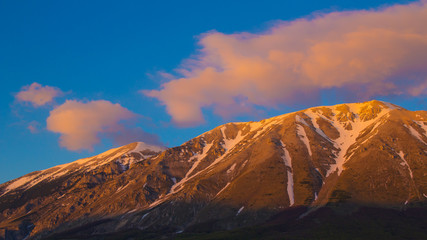 Majella sunset, Abruzzo, Italy