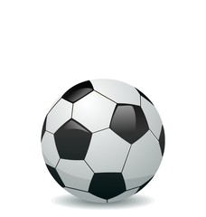 Fototapeta premium Illustration of soccer ball