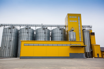 Obraz premium Cereal silos