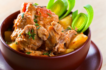 Beef Stew with Carrots and Potatoes