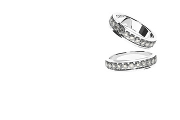 落ちてゆく２つの指輪