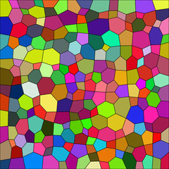 Colorful mosaic. Raster 3