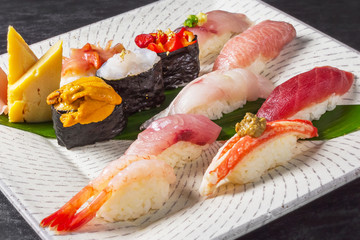 にぎり寿司　nigiri sushi japanese food