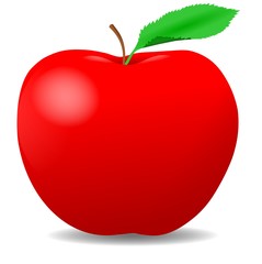Red Apple - Illustration