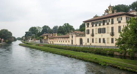 Fototapeta na wymiar Cassinetta di Lugagnano (Milan)