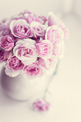Pastel roses