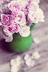 Pastel roses