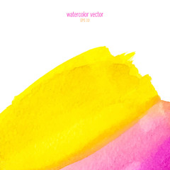 pink and yellow watercolor squarer background