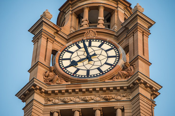 Clock tower at Central station