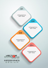 Modern Infographic Template Vector Illustration