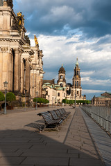 Bruhl Terrasse in Dresden