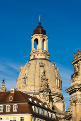 Fototapeta premium Dresden, closeup on Frauenkirche