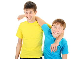 Fototapeta premium Brothers Portrait