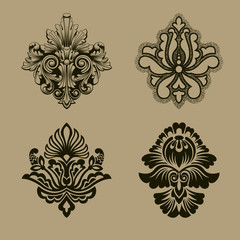 Set of design elements