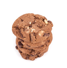 set round wholewheat biscuits