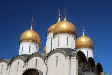 Fototapeta na wymiar The Cathedral of the Dormition, Kremlin, Moscow