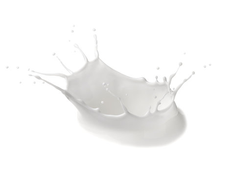 milk splash drop white liquid