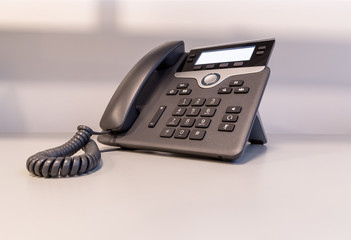Modern IP Phone on desk