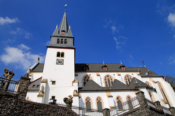 Dorfkirche in deutscher Kleinstadt