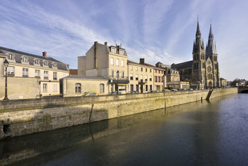 Fototapeta na wymiar Châlons-en-Champagne ( 51000), département de la Marne en région Grand Est, France