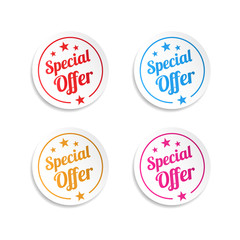 Special Offer Stickers