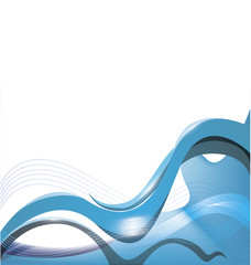 beautiful blue abstract background