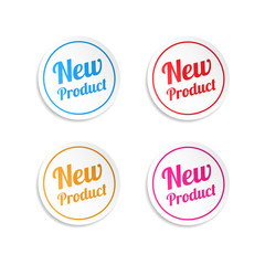 New Product Stickers