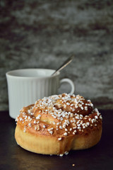 Have a coffee and cinnamon bun moment