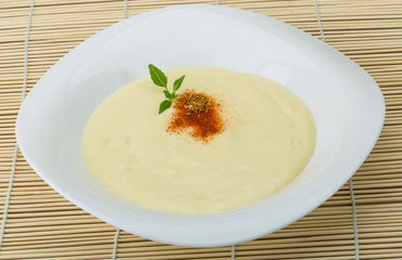Cheese soup