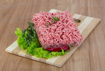 Raw minced meat