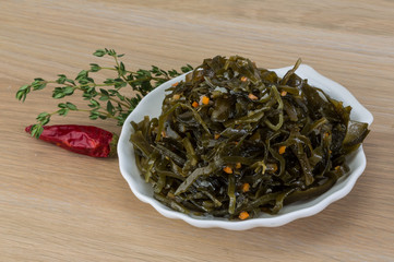 Laminaria salad