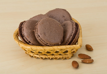 Chocolate macaroons