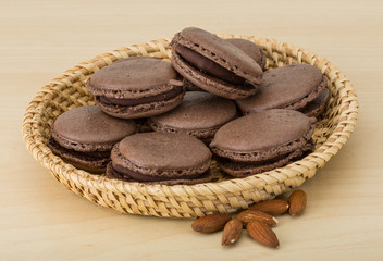 Chocolate macaroons