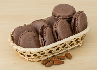 Chocolate macaroons