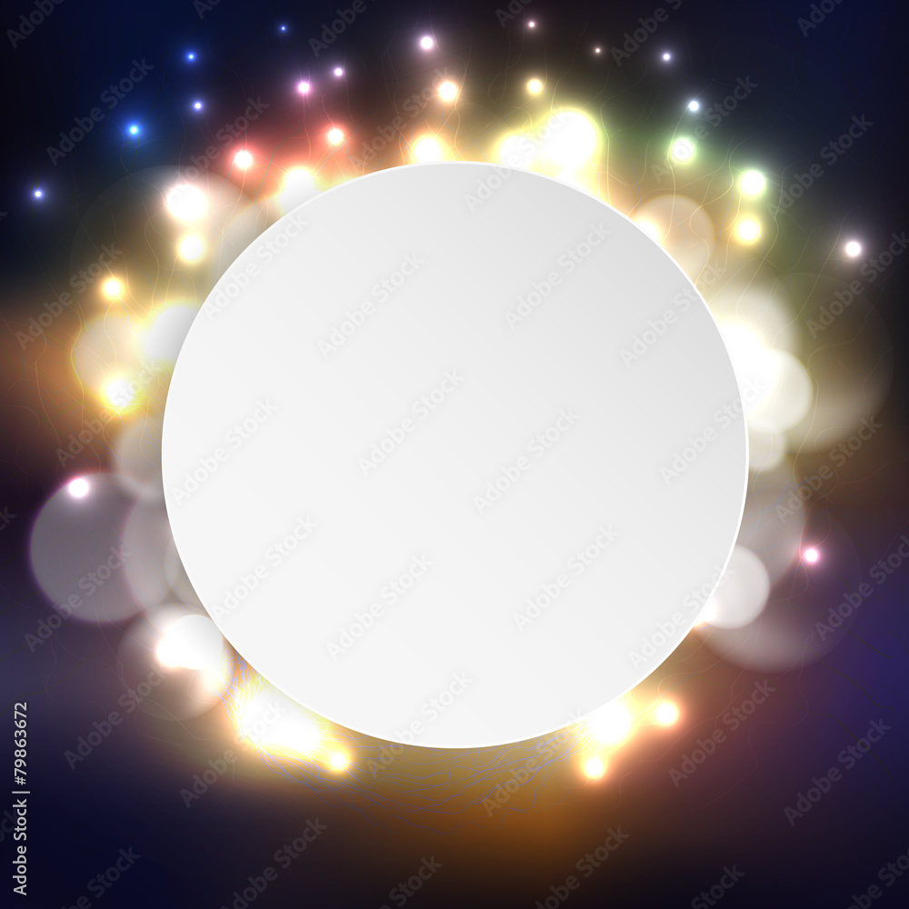 Aufkleber blurry background with place for text. abstract vector