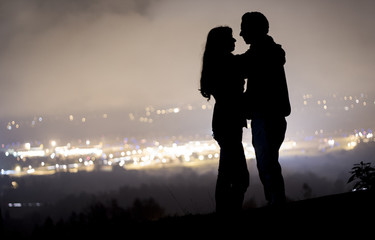 la silueta del amor