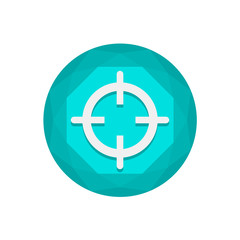 Vector Diamond Button