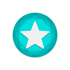 Vector Diamond Button