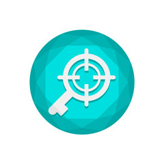 Vector Diamond Button