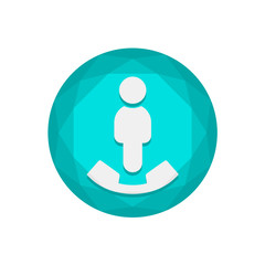 Vector Diamond Button