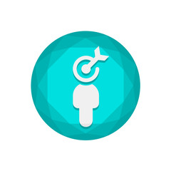 Vector Diamond Button