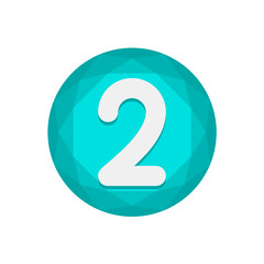 Vector Diamond Button