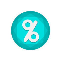 Vector Diamond Button