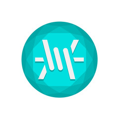 Vector Diamond Button
