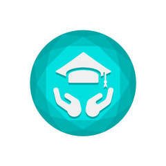 Vector Diamond Button